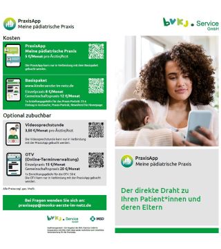 PraxisApp Flyer – Gute Gründe - Downloadartikel