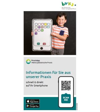 PraxisApp Patientenflyer - Downloadartikel