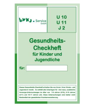 Gesundheitscheckhefte (100 Hefte)