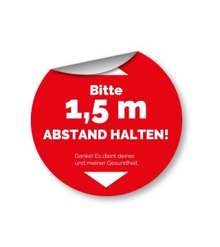 Bodensticker rund - Option: Variante B 