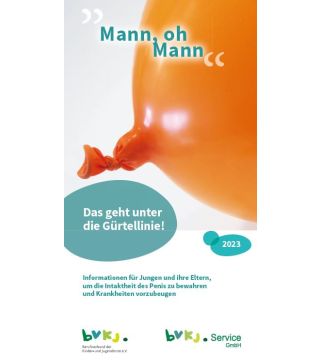 Broschüre Mann, oh Mann (deutsch)