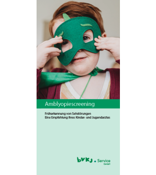 Flyer Amblyopiescreening - Neuauflage 2023