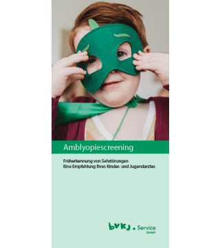 Flyer Amblyopiescreening - Neuauflage 2023